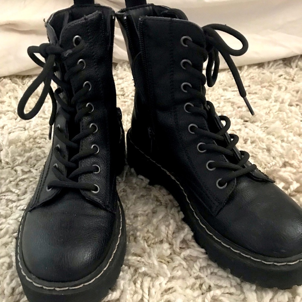 Sincerely Jules Combat boots.
